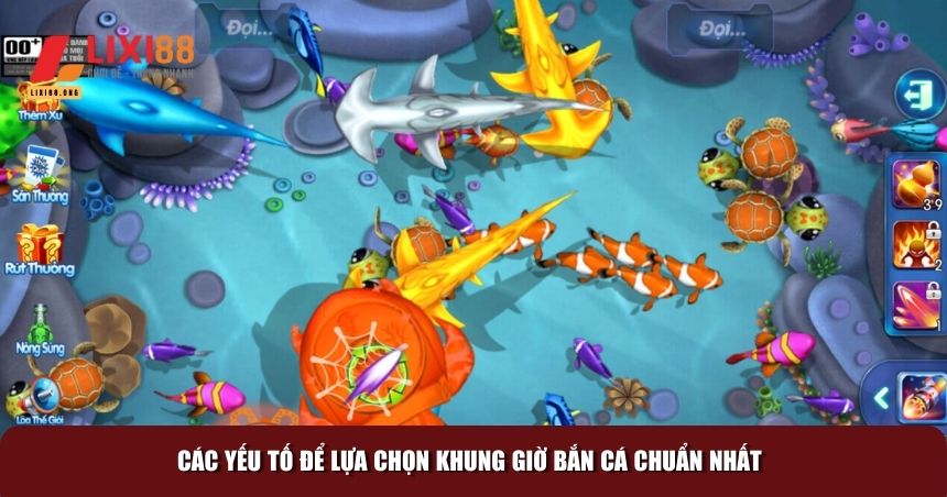 Khung Giờ Bắn Cá – Bí Quyết Chọn Thời Điểm Vàng Để Săn Thưởng 2 Nhiều yếu tố ảnh hưởng đến việc chọn khung giờ bắn cá