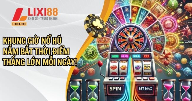 Khung Giờ Nổ Hũ: Nắm Bắt Thời Điểm Vàng, Thắng Lớn Mỗi Ngày! 4 khung giờ nổ hũ